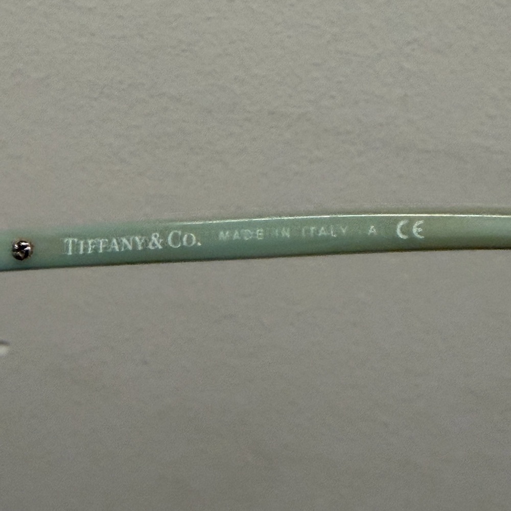 Authentic Tiffany & Co. Mint Green Eyeglasses - Picture 5 of 6